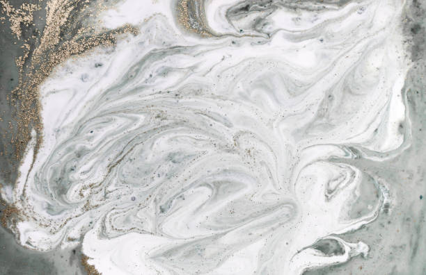 istock Marble abstract background with golden powder. Nature texture. 856988270