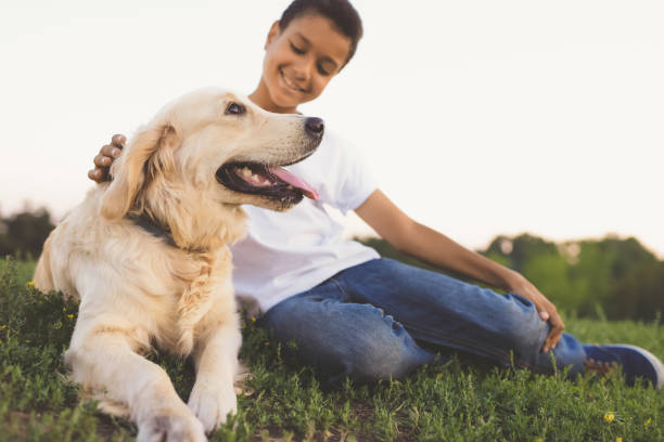 istock african american teenager with dog 856990104
