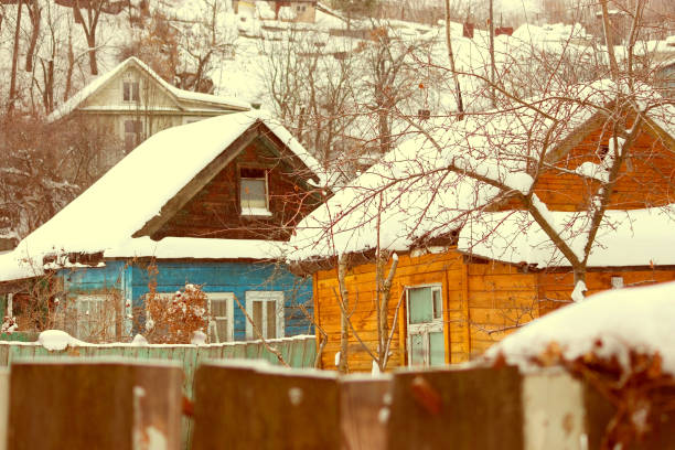 istock Snow house in winter dreamland at dawn in forest 856999900