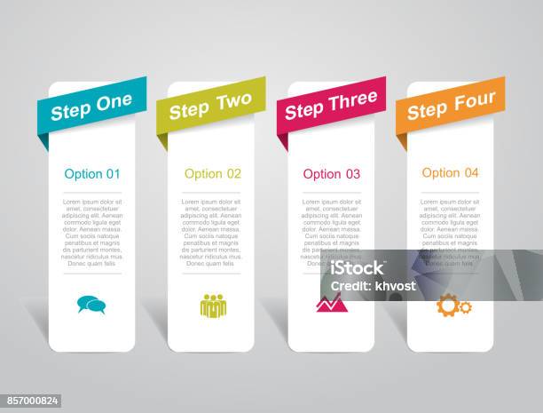 Infographic Template Can Be Used For Workflow Layout Diagram Business Step Options Banner Web Design Stock Illustration - Download Image Now