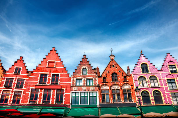 istock Grote Markt square in Brugge 857001830