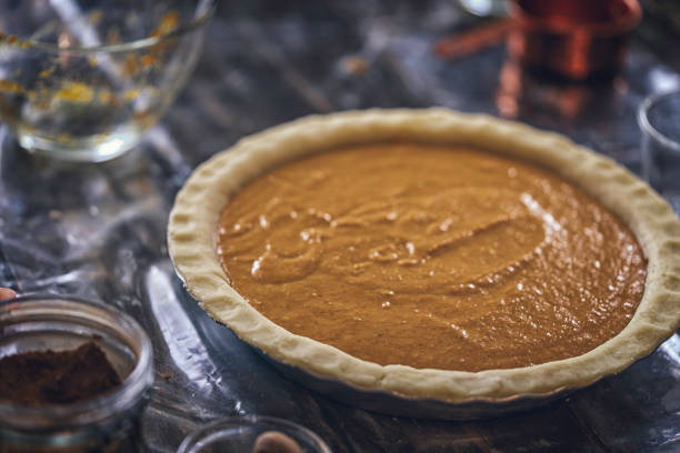 istock Preparing Pumpkin Pie for the Holidays 857014818