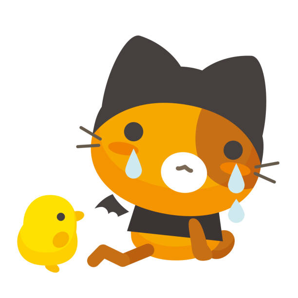 Neko Talksad Cat Stock Illustration - Download Image Now - Animal, Baby  Chicken, Bird - Istock