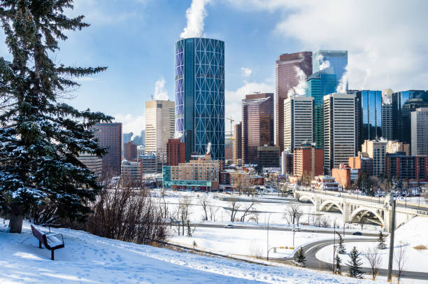 istock Winter View of Dontown Calgary 857025206