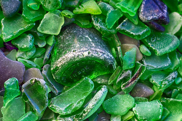 istock Green Sea Glass 857025304
