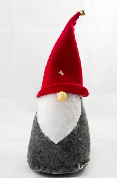 Gnome with red hat