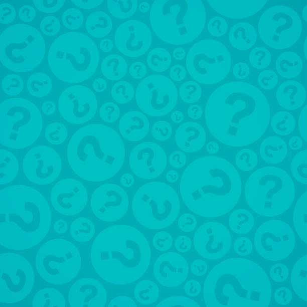 illustrations, cliparts, dessins animés et icônes de fond de marque question sans soudure - question
