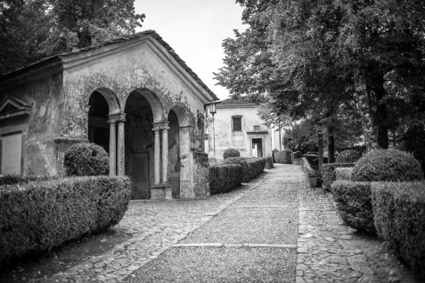 istock Sacro Monte di Varallo, Italy: Chapels and park 857061570
