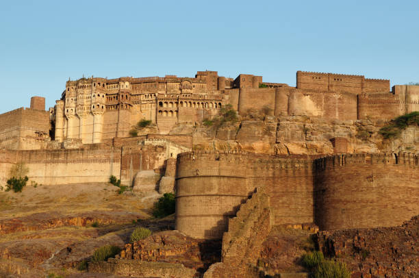 istock India, Ancient Indian fortification in Jodphur 857064034