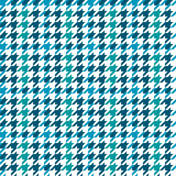 wzór houndstooth - houndstooth stock illustrations