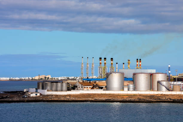 istock Industrial Building in the Port 857075764