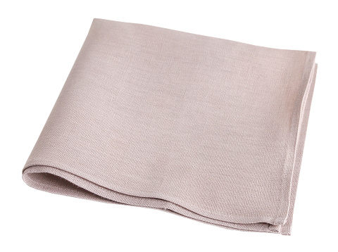 Kitchen cloth isolated.Folded towel.