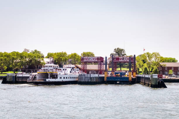 istock Governors Island Ferry Port 857082874