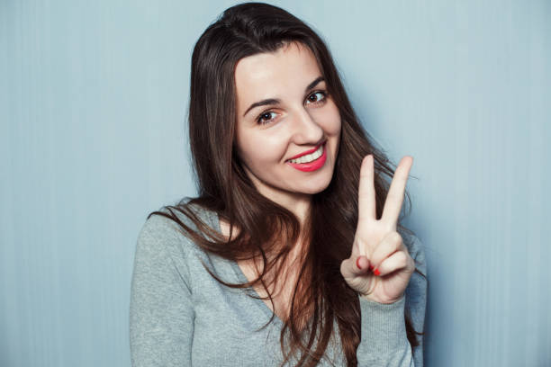 istock Girl and Peace 857091724