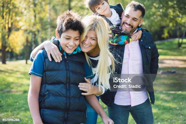 Happy Family Always Together Stock Photo - Download Image Now - Family, Teenager, Multiracial Group