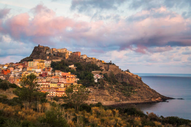 Medieval town Castelsardo, Sardinia, Italy
