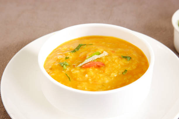 istock Whole Yellow Lentil or Yellow Dal, Indian Dish 857103546