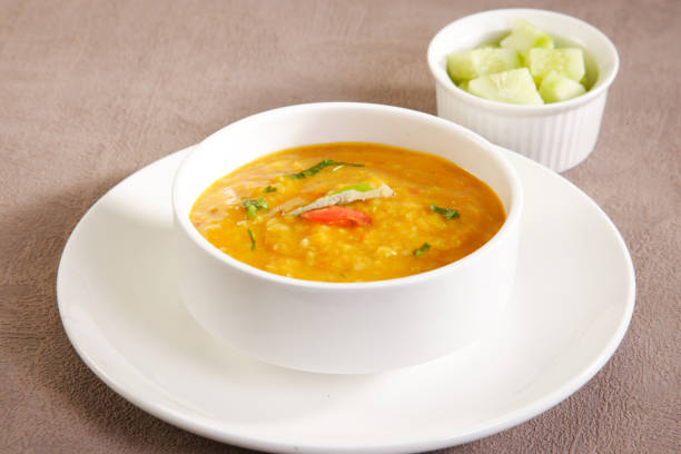 istock Whole Yellow Lentil or Yellow Dal, Indian Dish 857103552