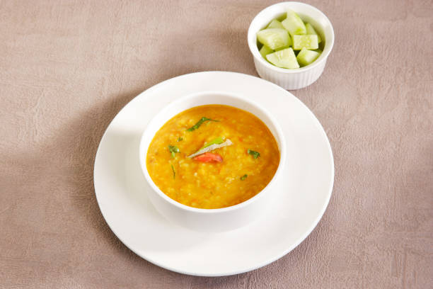 istock Whole Yellow Lentil or Yellow Dal, Indian Dish 857103556