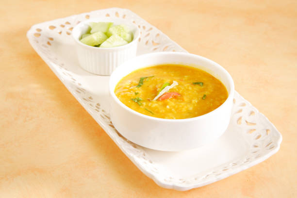 istock Whole Yellow Lentil or Yellow Dal, Indian Dish 857103902
