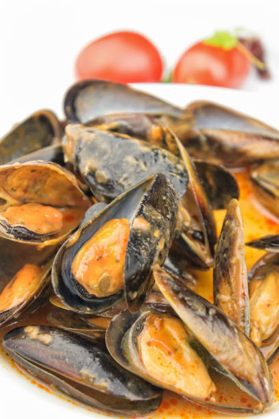 istock Mussels soup closeup 857110332