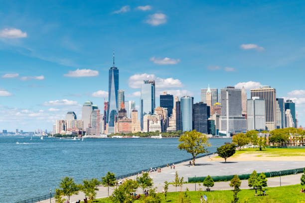 istock Stunning view of Lower Manhattan 857117352