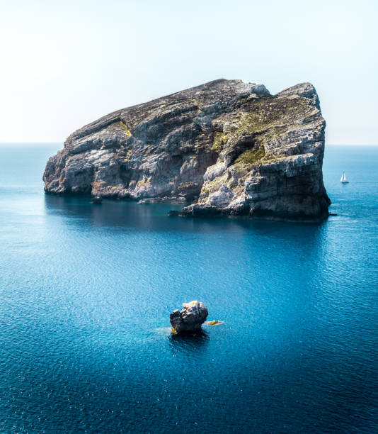 istock Panoramic view from Capo Caccia, near Alghero 857117534