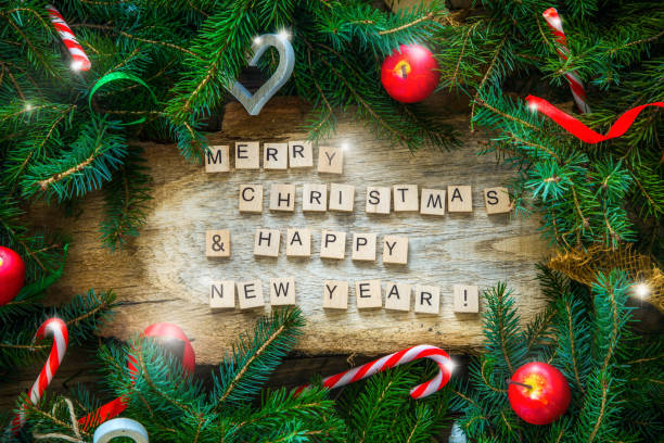 istock Merry Christmas and Happy New Year 857138598