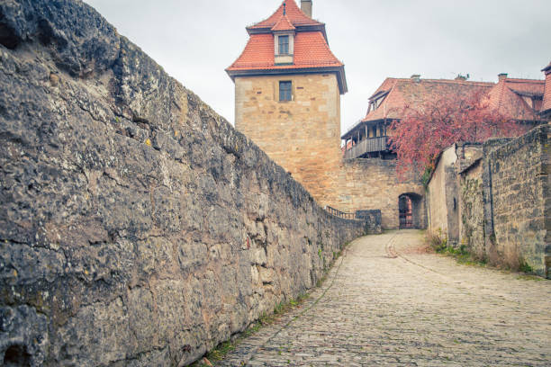 istock wall at rothenburg germany 857141612