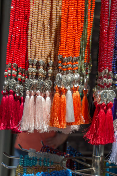 istock Set of praying beads of various color 857154090