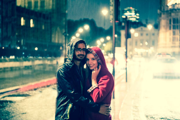 Young couple in London