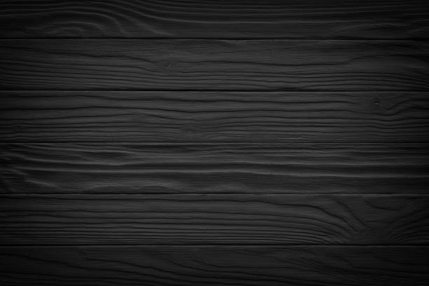 istock Vintage wood background black texture old plank. dark wooden surface 857175564