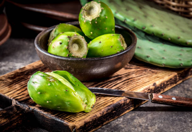 istock Tuna cactus fruit, Prickly pear, cactus pear. Latin American fruit tuna 857182086
