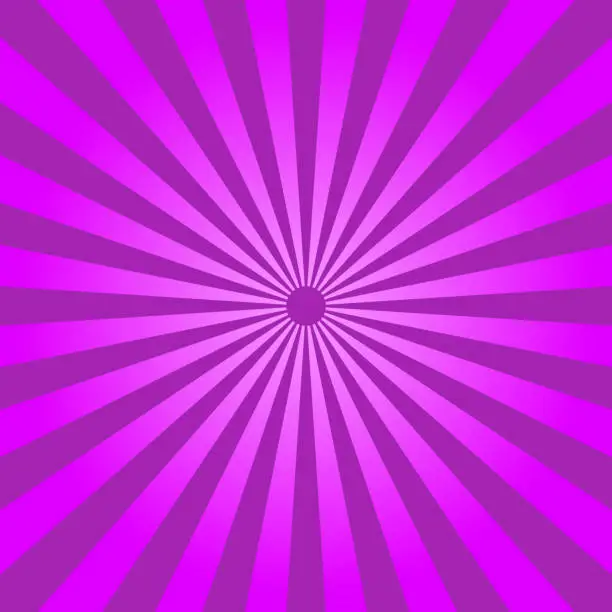 Vector illustration of Abstract light purple rays background. Vector