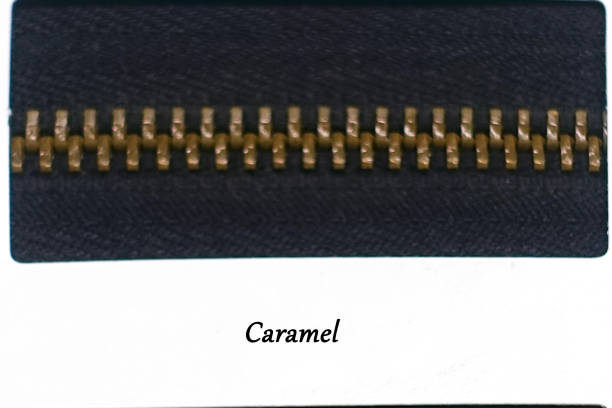 istock caramel metal, white background 857216570