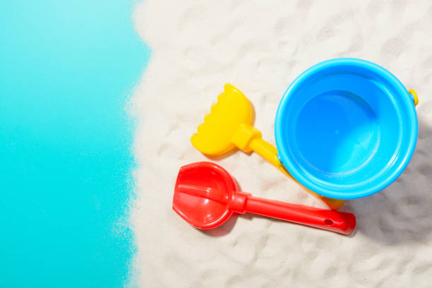 istock Sandbox toys in close-up 857220264