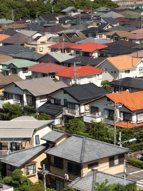 istock Residential area near Tokyo 857225732