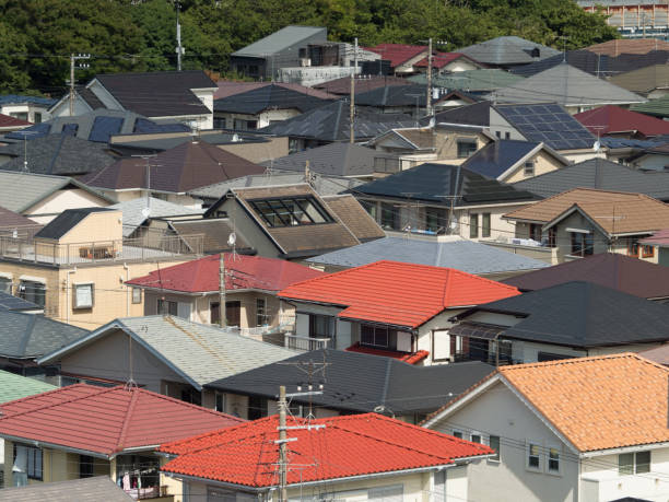 istock Residential area near Tokyo 857225764