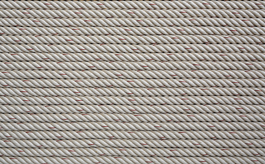 Rope texture background (horizontal lines).