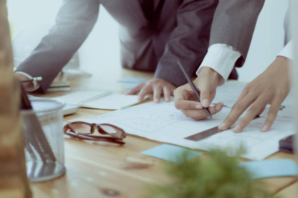 istock Cooperation Corporate Achievement Planning Design Draw Teamwork. 857229506