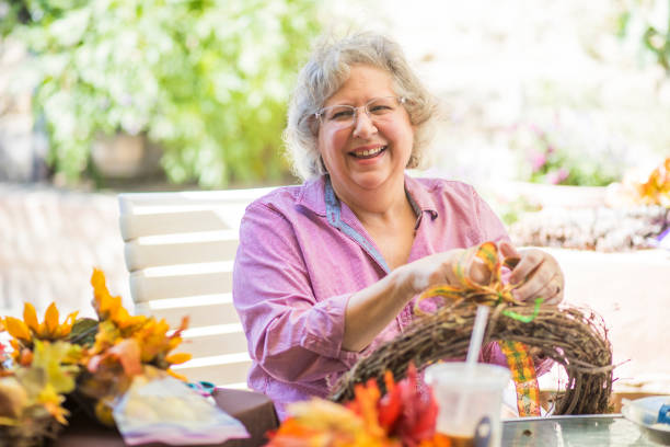 istock Senior women crafting 857243540
