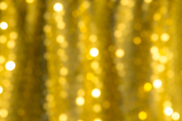 istock Golden holiday festive bokeh background 857249426