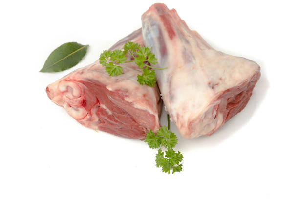 신선한 육류 - chop rack of lamb cutlet food 뉴스 사진 이미지