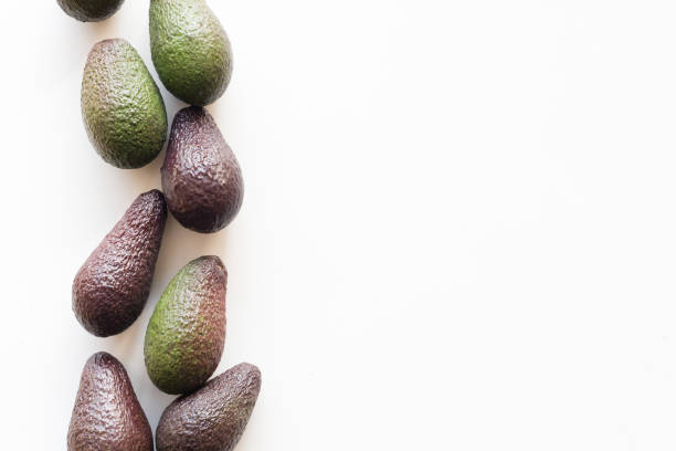 Avocadoes from above