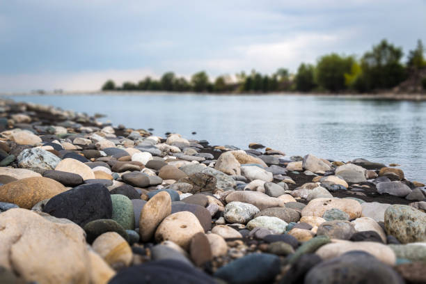 istock The stone bank of the river 857271482