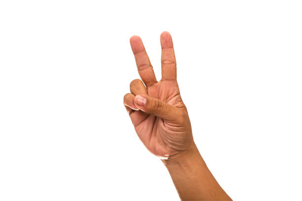 istock hand with thumb up isolated on white background 857281314