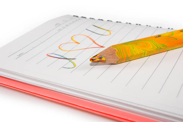 istock image of notebook with the inscription close up 857281318