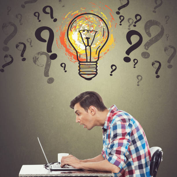 istock Excited man looking at laptop 857283022