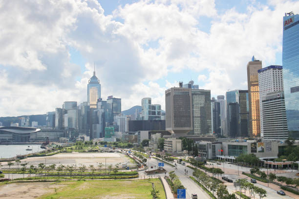 istock Lung Wo Road at central hk 2017 857285458