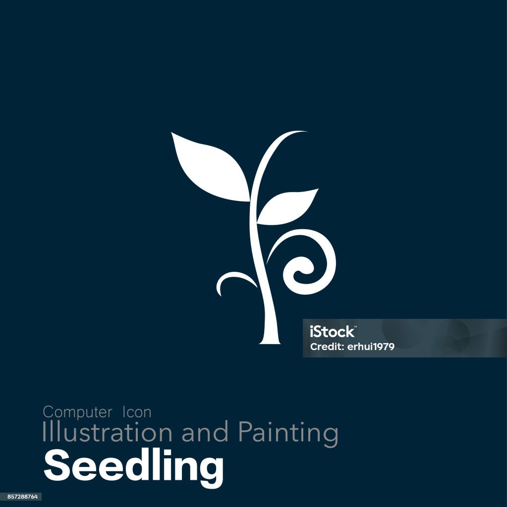 seedling Illustration and Painting Seedling stock vector